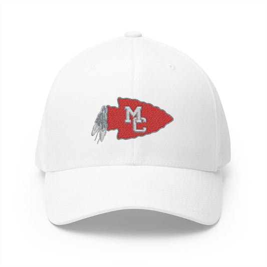 Closed-Back Structured Cap \ Marion County Red Raiders \ MCCBCW1