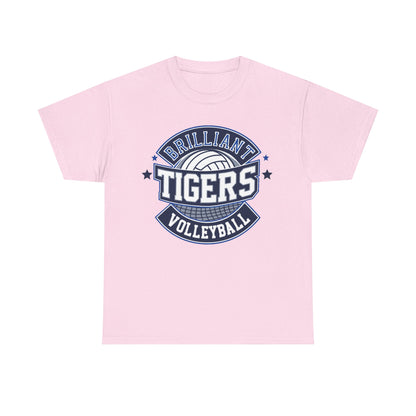 Adult Tee \ Brilliant Tigers Volleyball \ BTV1
