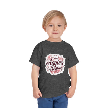 Toddler Tee \ Hamilton Aggies Wrestling \ HAWG1