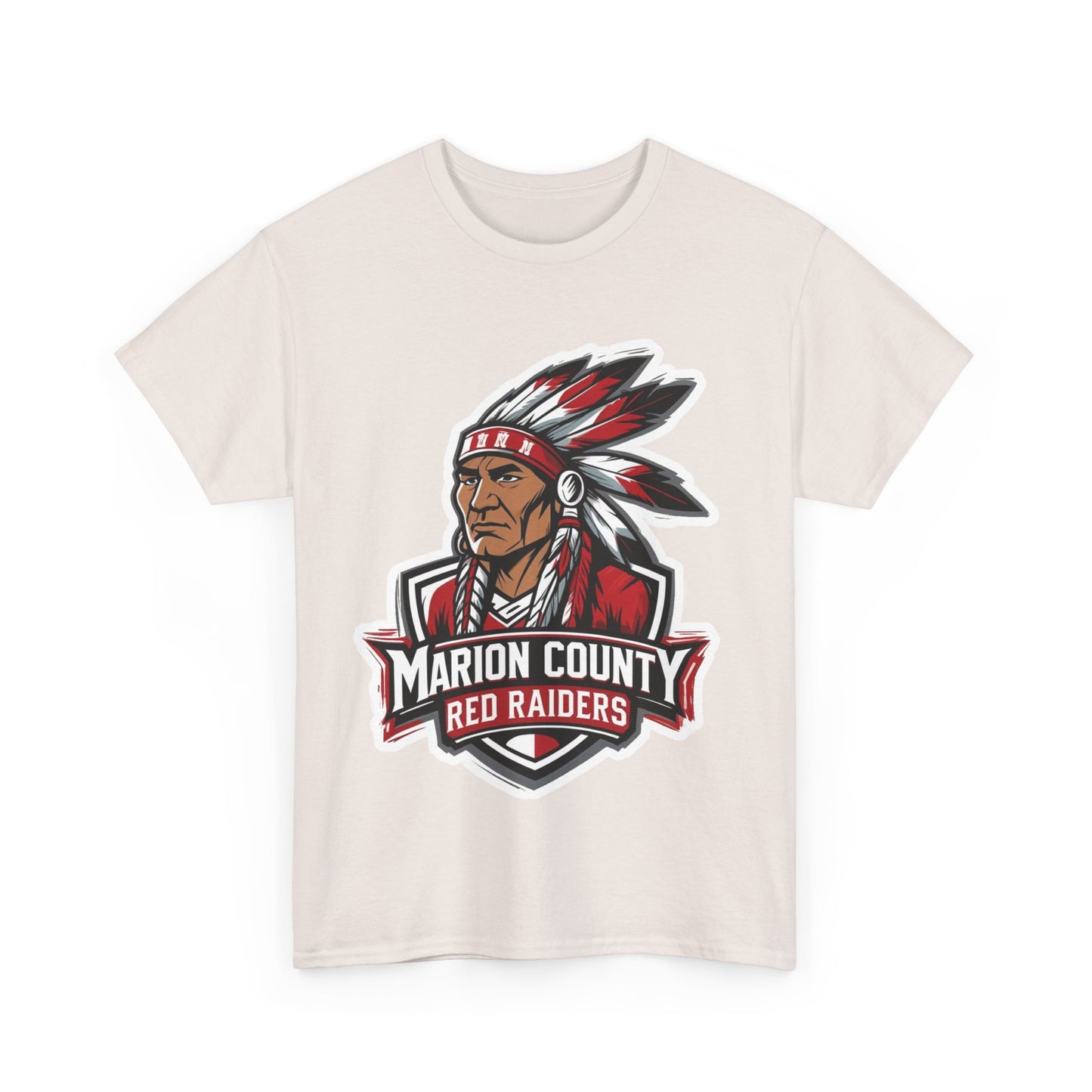 Adult Tee \ Marion County Red Raiders \ MC2