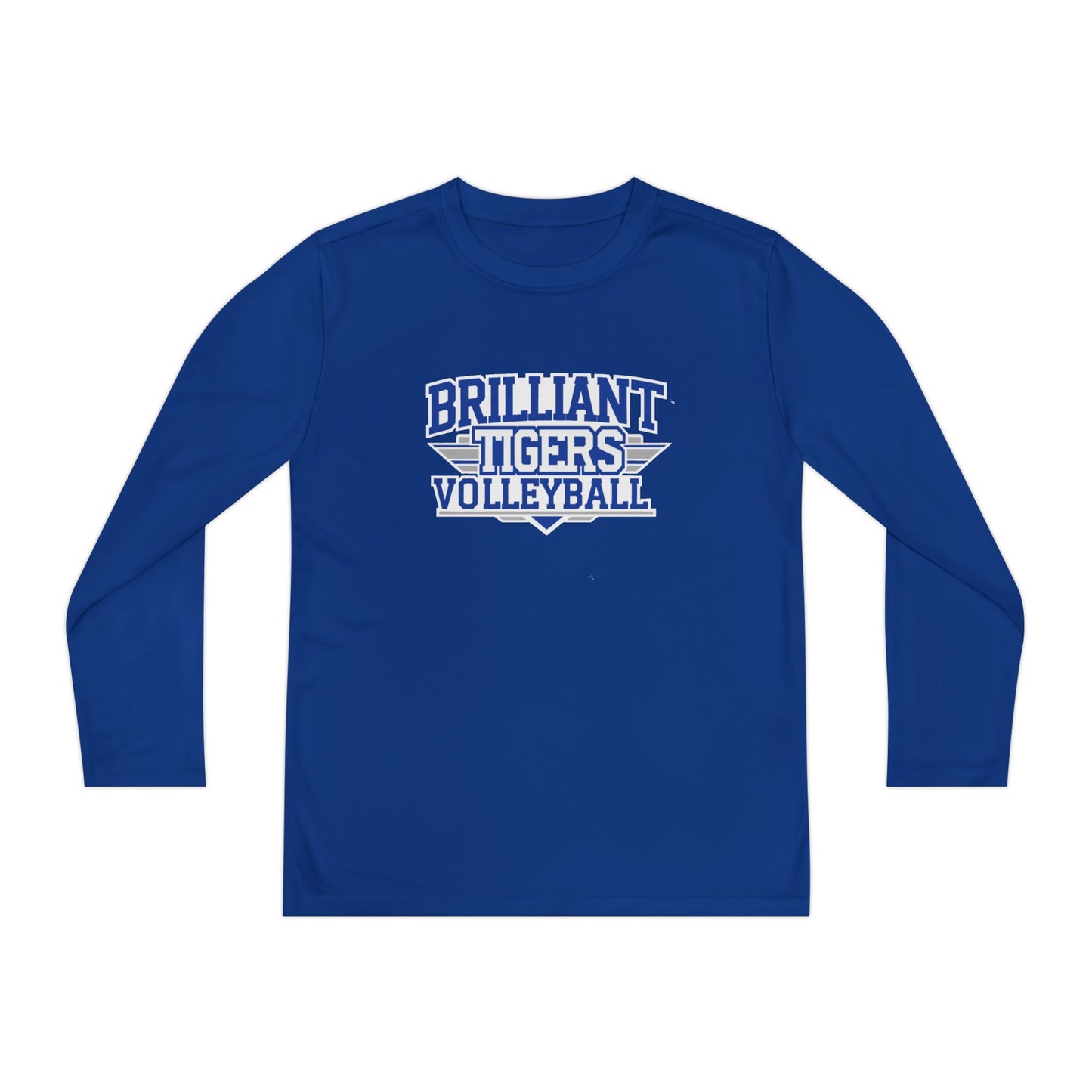 Youth Long Sleeve Tee \ Brilliant Tigers Volleyball \ BTV2
