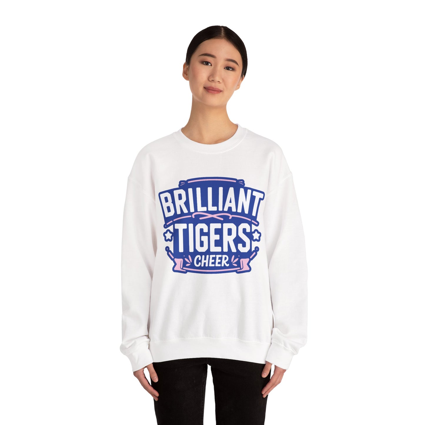 Adult Crewneck Sweatshirt \ Brilliant Tigers Cheer \ BTC2