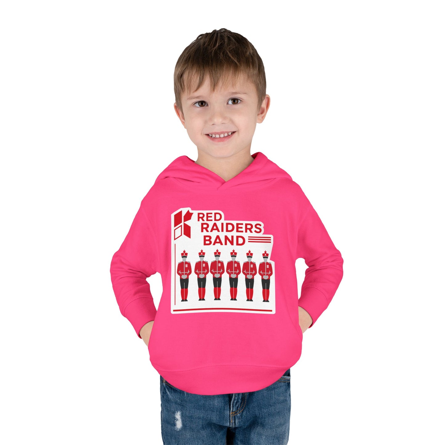 Toddler Hoodie Sweatshirt \ Marion County Red Raiders Band \ MCB1