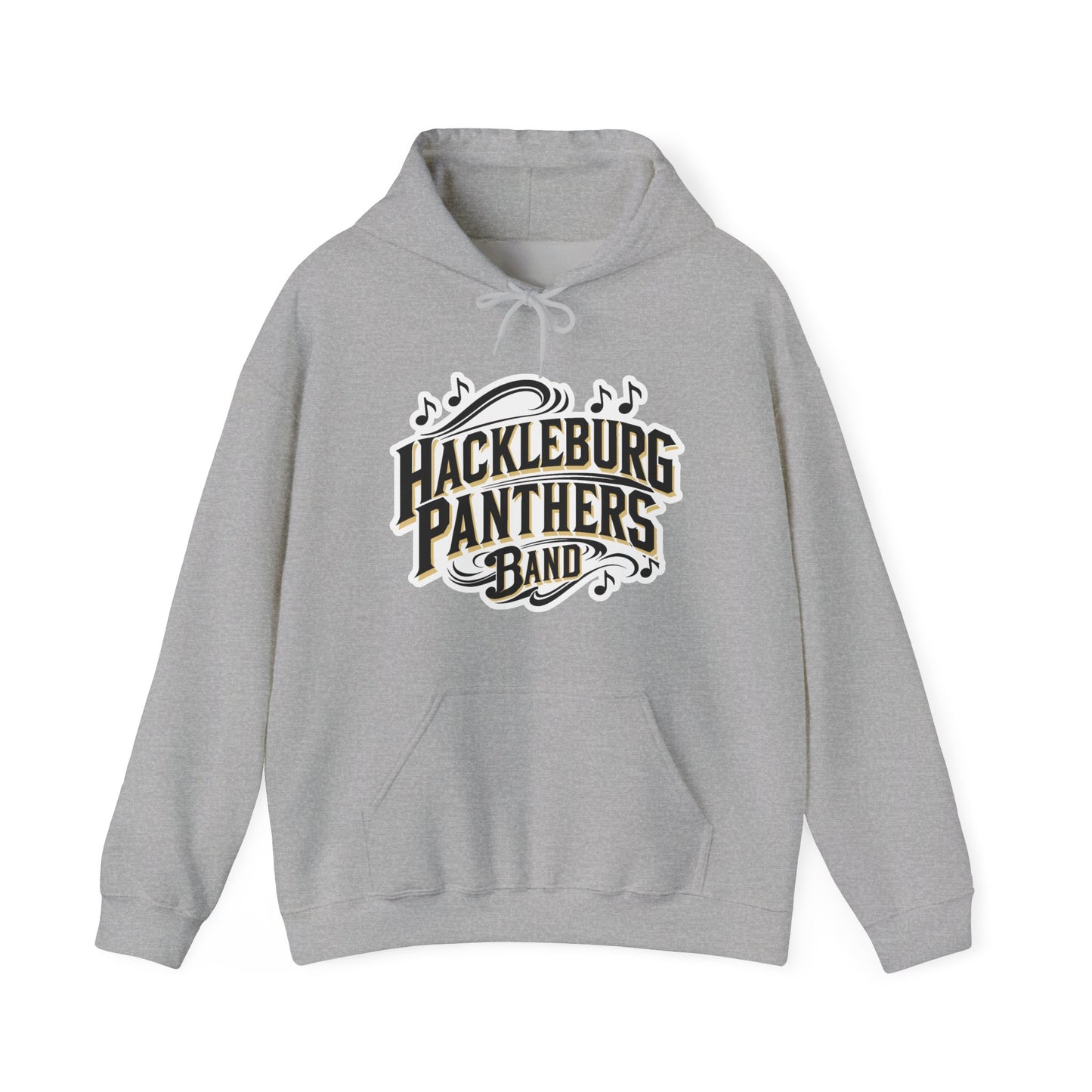Adult Hoodie Sweatshirt \ Hackleburg Panthers Band \ HPB1
