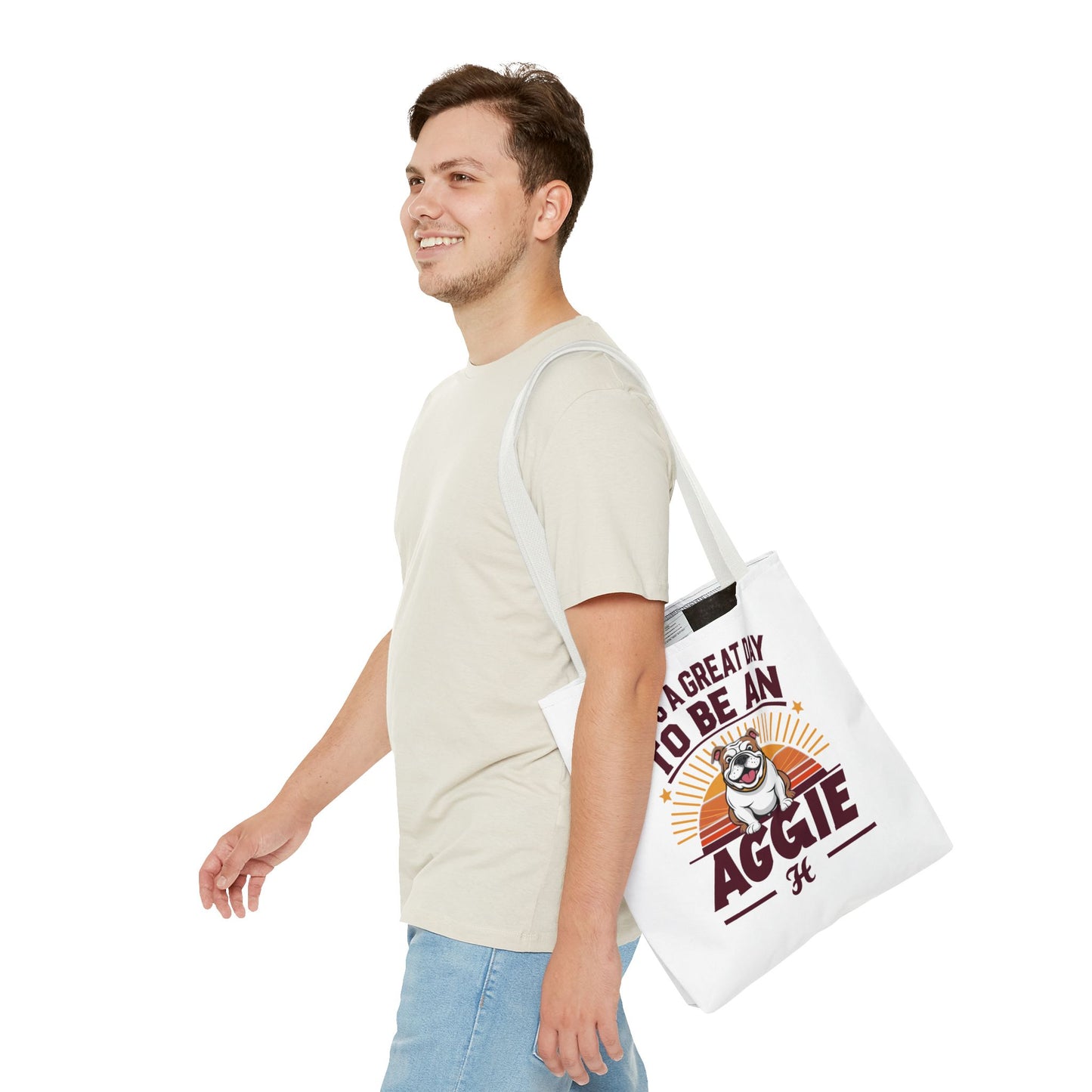 Tote Bag \ It's a Great Day to be an Aggie! \ GDA2