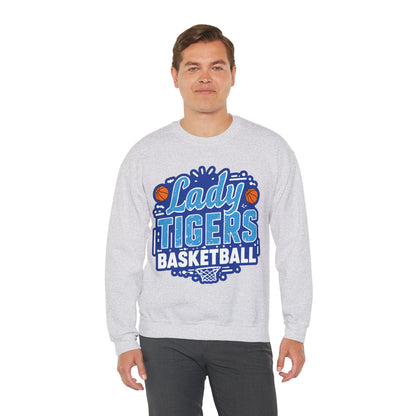 Adult Crewneck Sweatshirt \ Brilliant Tigers Basketball \ BTBKG1