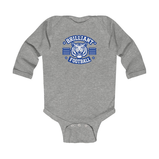 Long Sleeve Baby Bodysuit \ Brilliant Tigers Football \ BTF2