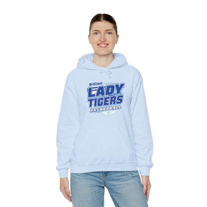 Adult Hoodie Sweatshirt \ Brilliant Tigers Basketball \ BTBKG2