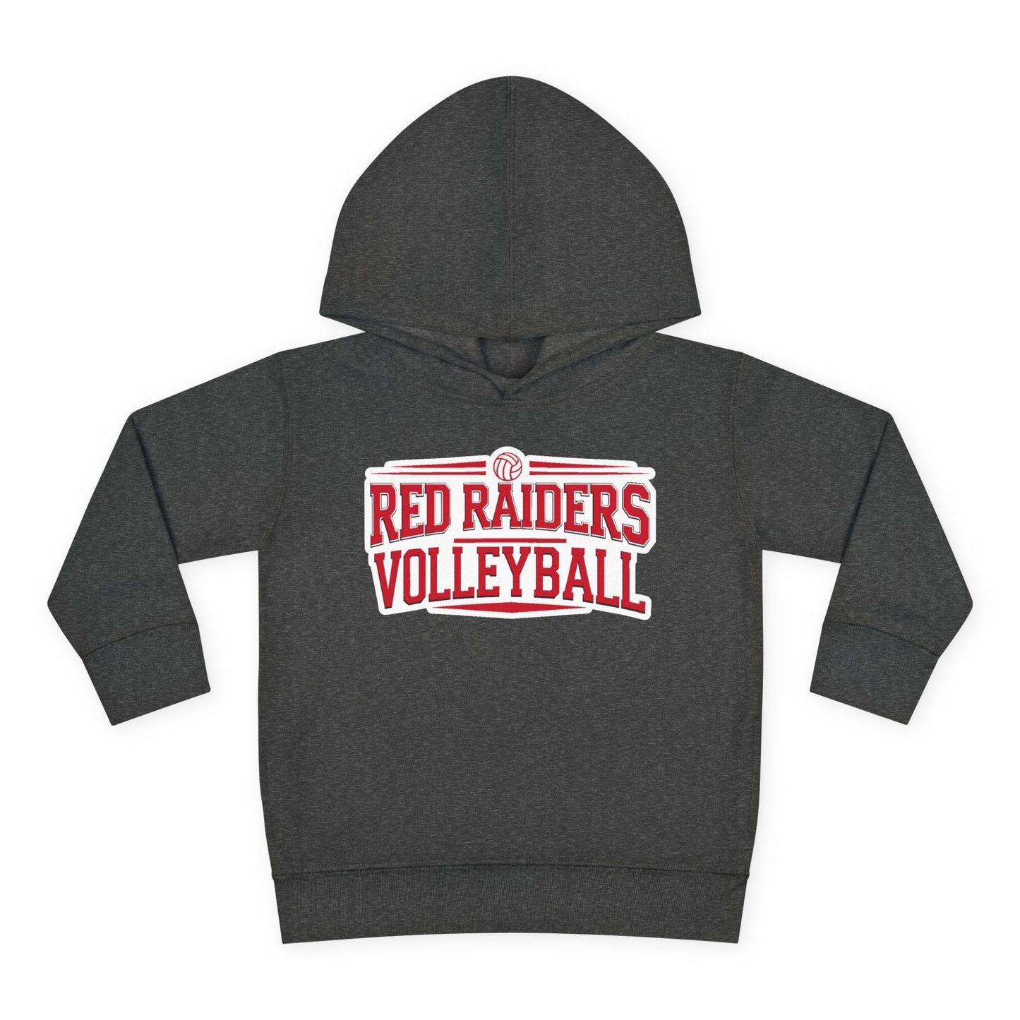 Toddler Hoodie Sweatshirt \ Marion County Red Raiders Volleyball \ MCV2
