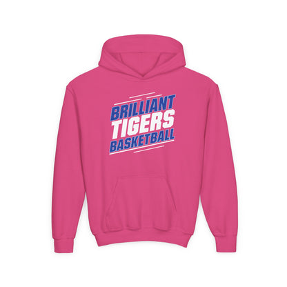 Youth Hoodie Sweatshirt \ Brilliant Tigers Basketball \ BTBK2