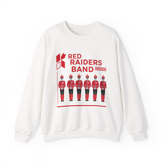 Adult Crewneck Sweatshirt \ Marion County Red Raiders Band \ MCB1