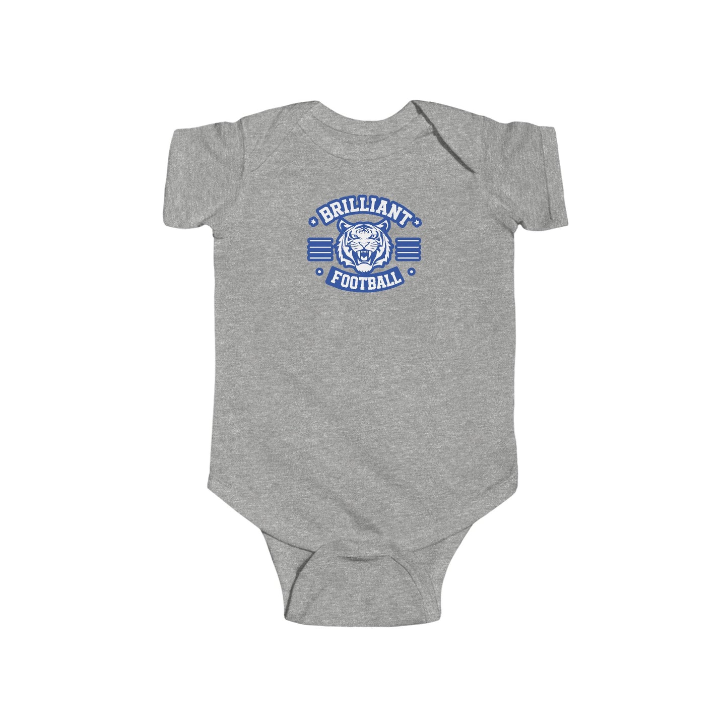 Short Sleeve Baby Bodysuit \ Brilliant Tigers Football \ BTF2