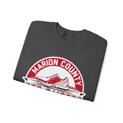 Adult Crewneck Sweatshirt \ Marion County Red Raiders Cross-Country \ MCCC1