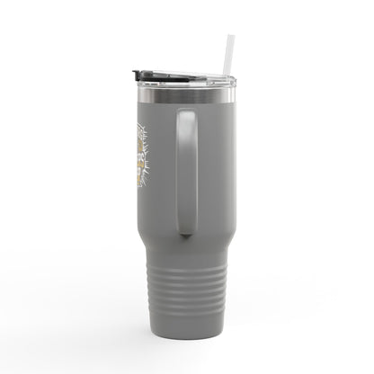 40oz Insulated Tumbler \ Hackleburg Panthers Cheer \ HPC1
