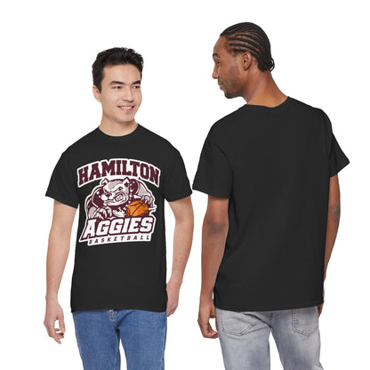 Adult Tee \ Hamilton Aggies Basketball \ HABK1
