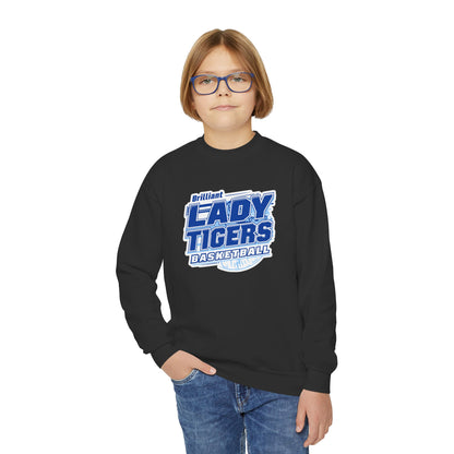 Youth Crewneck Sweatshirt \ Brilliant Tigers Basketball \ BTBKG2