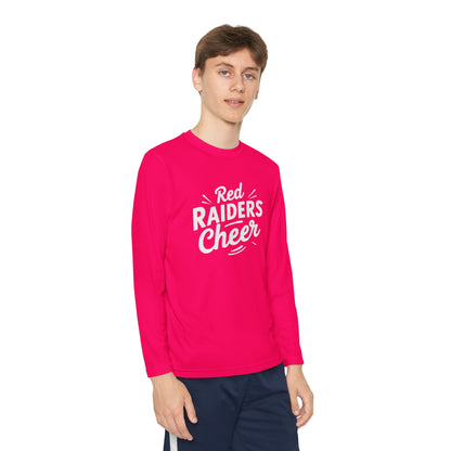 Youth Long Sleeve Tee \ Marion County Red Raiders Cheer \ MCC1