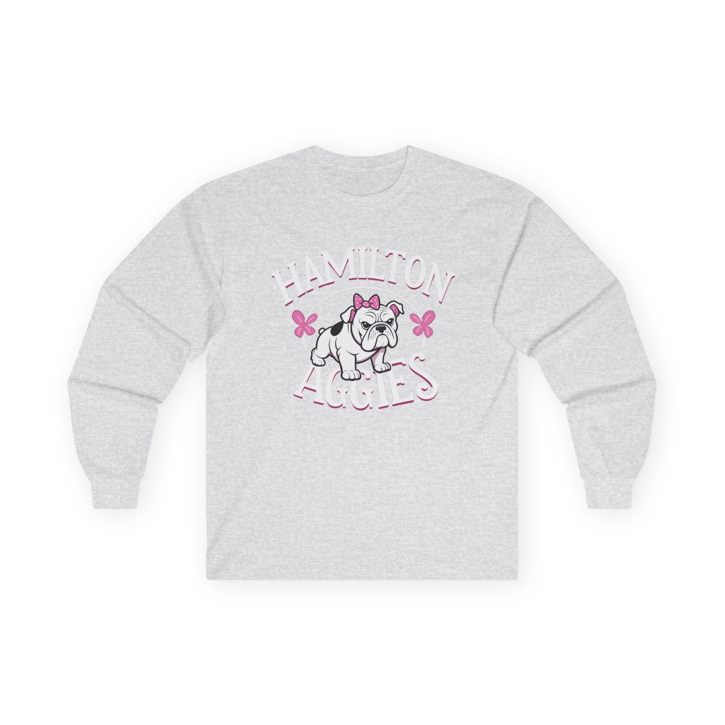 Adult Long Sleeve Tee \ Hamilton Aggies \ HAG4