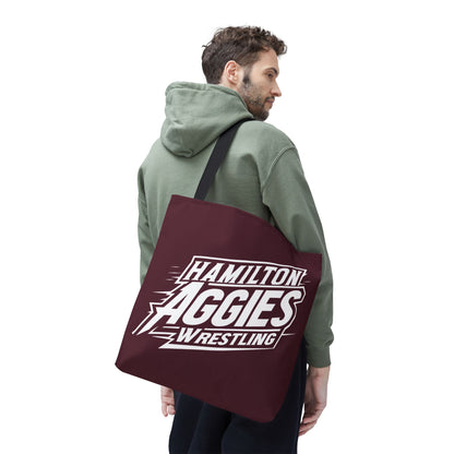 Tote Bag \ Hamilton Aggies Wrestling \ HAW1
