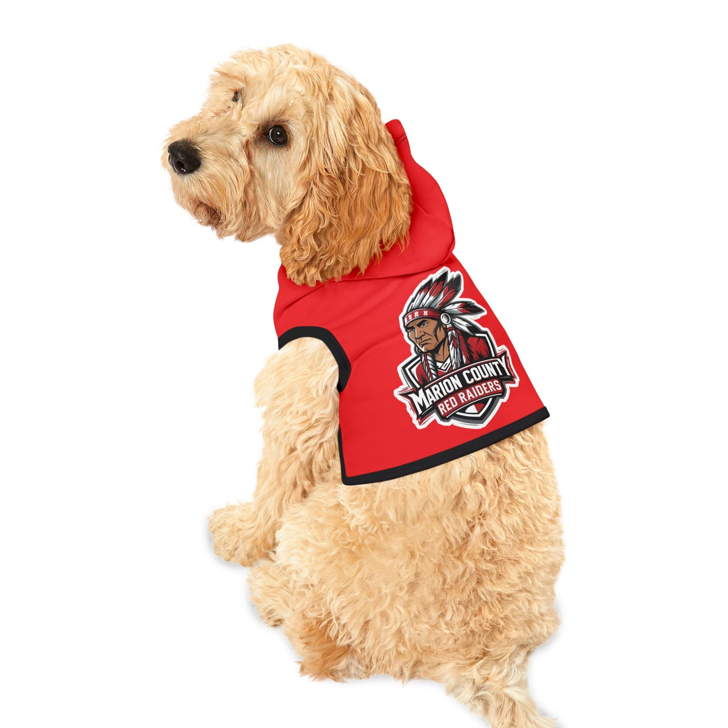 Pet Hoodie \ Marion County Red Raiders \ MC2