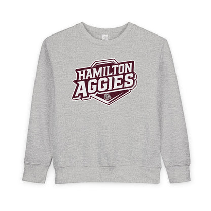 Toddler Crewneck Sweatshirt \ Hamilton Aggies \ HA1