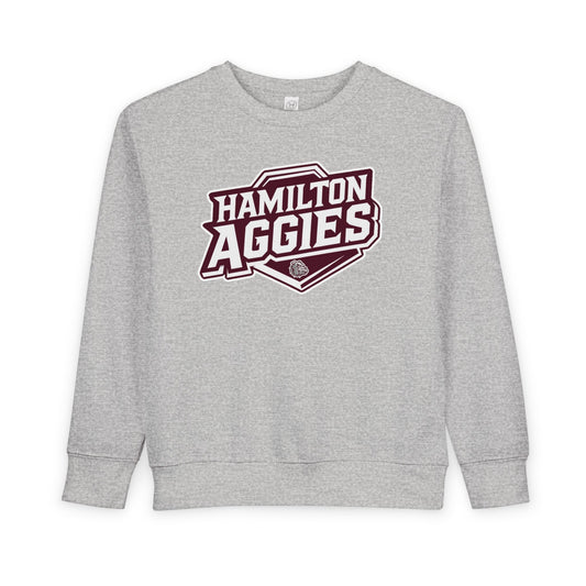 Toddler Crewneck Sweatshirt \ Hamilton Aggies \ HA1