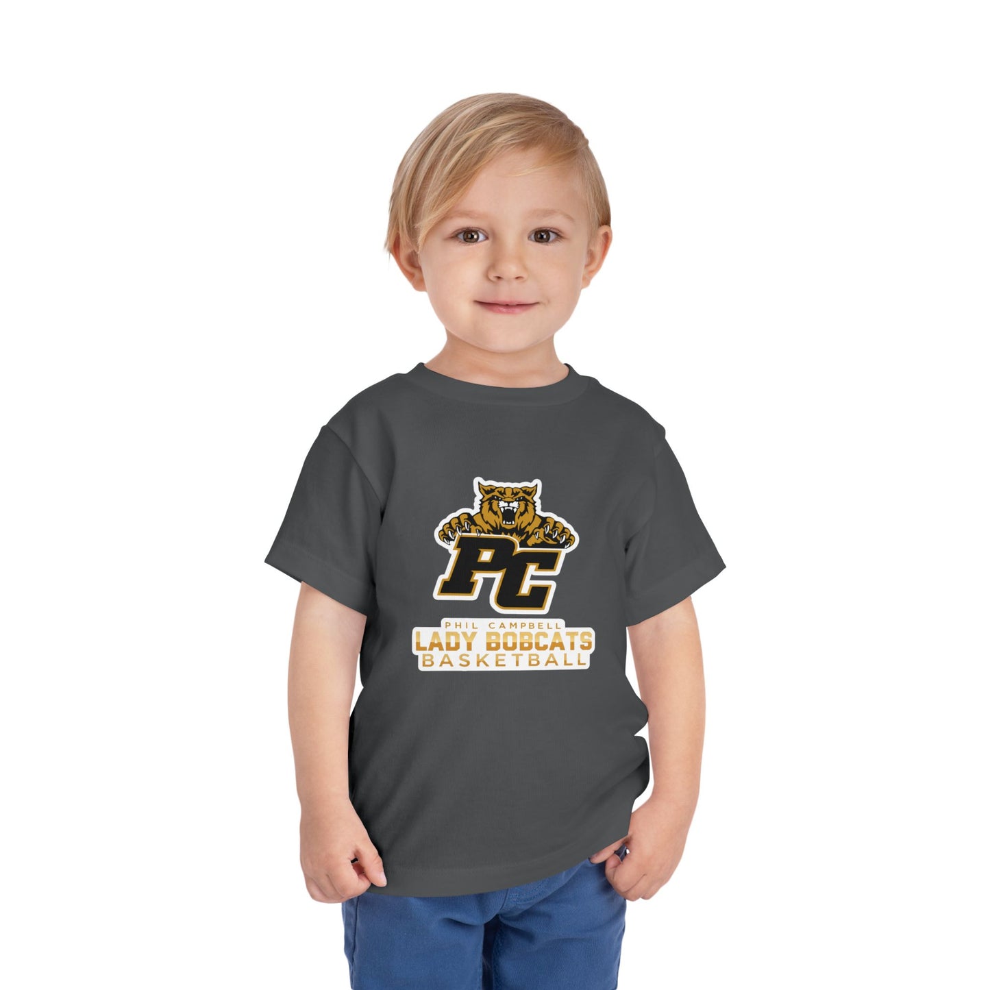 Toddler Tee \ Phil Campbell Bobcats Basketball \ PCBBKG1