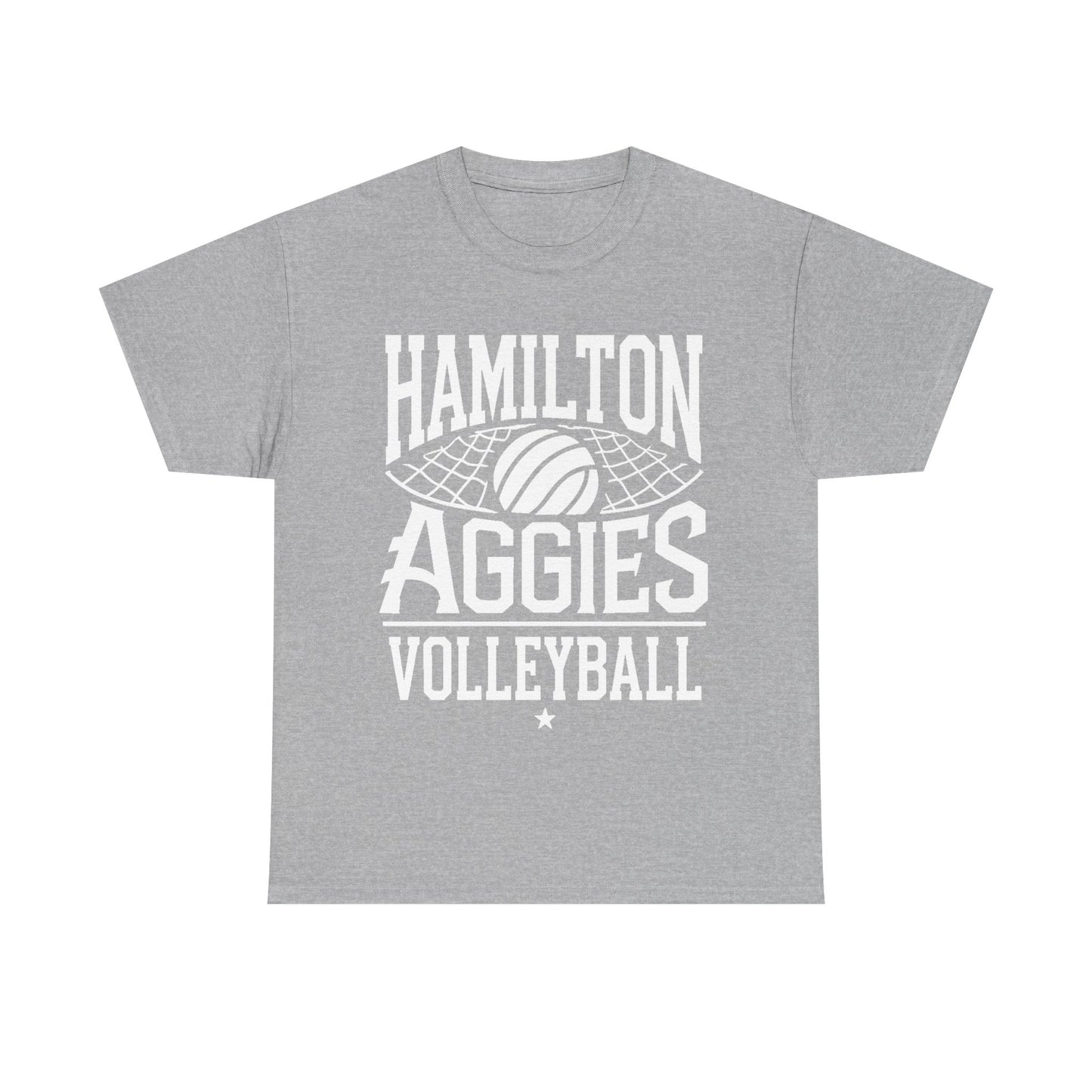 Adult Tee \ Hamilton Aggies Volleyball \ HAV2