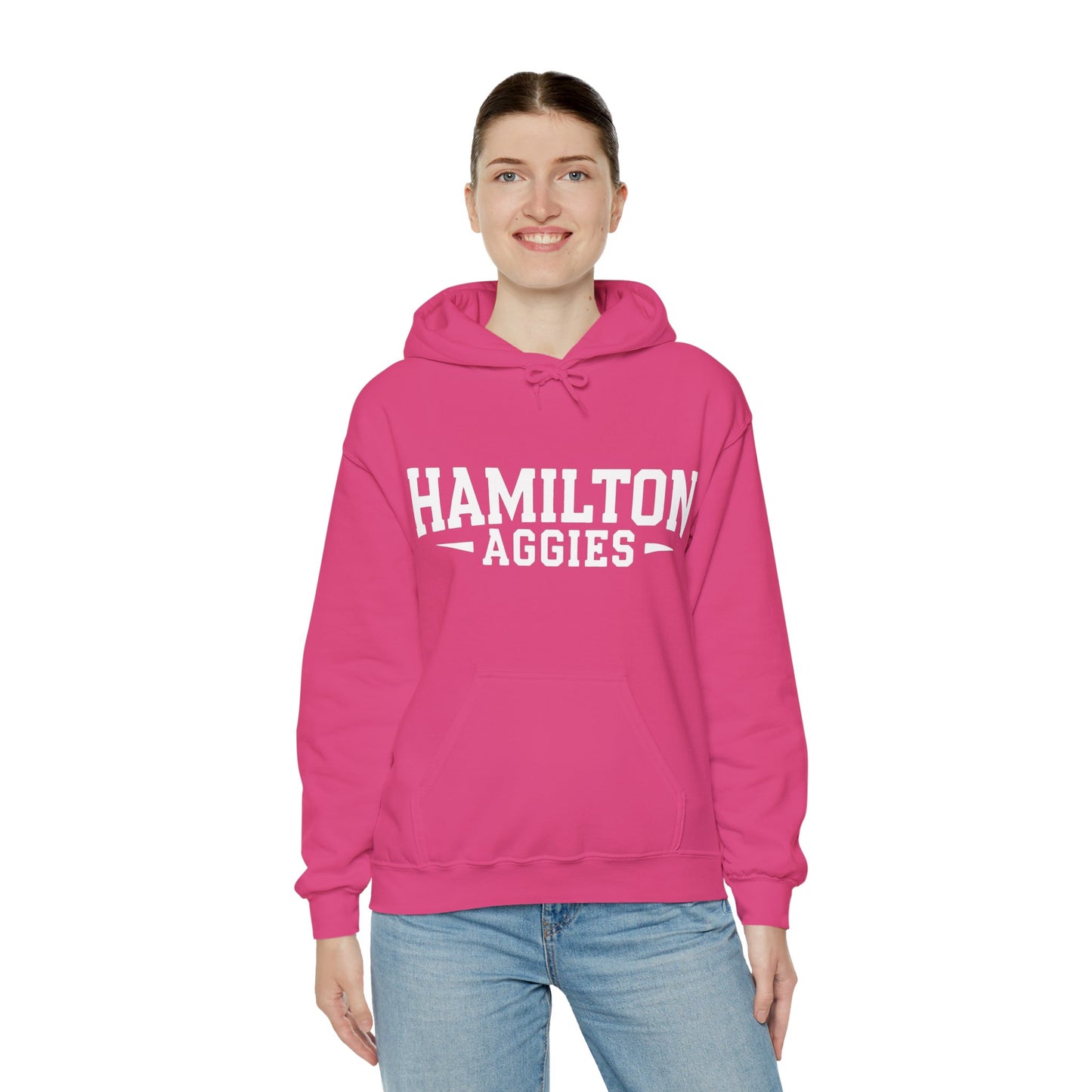 Adult Hooded Sweatshirt \ Hamilton Aggies \ HA3