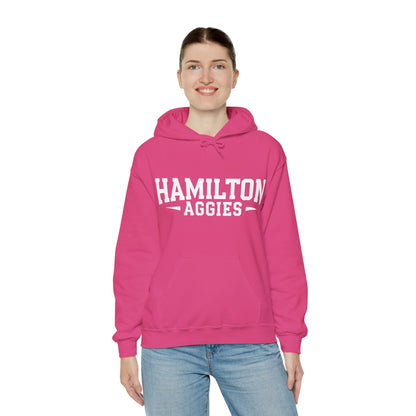 Adult Hooded Sweatshirt \ Hamilton Aggies \ HA3