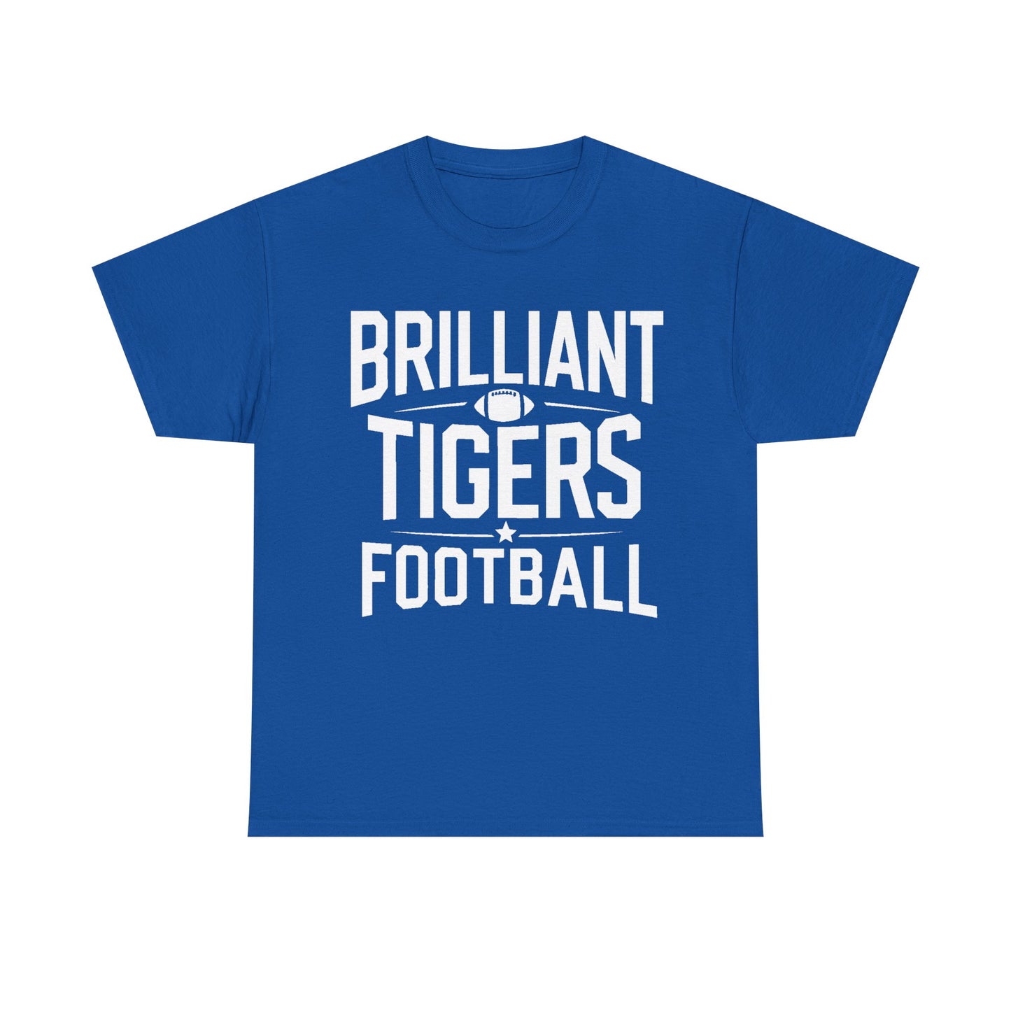 Adult Tee \ Brilliant Tigers Football \ BTF1