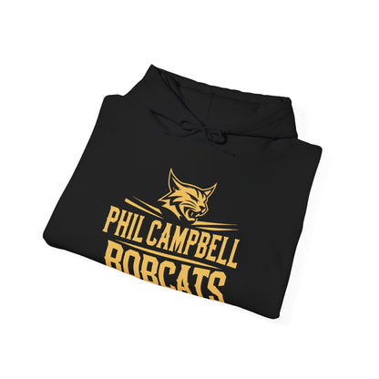 Adult Hoodie Sweatshirt \ Phil Campbell Bobcats \ PCB2