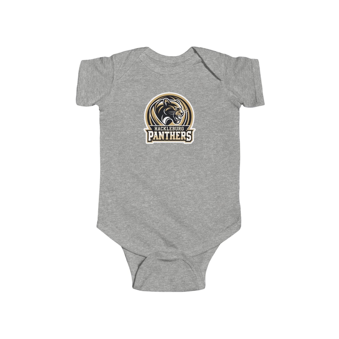 Short Sleeve Baby Bodysuit \ Hackleburg Panthers \ HP2
