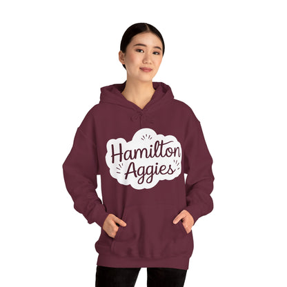 Adult Hoodie Sweatshirt \ Hamilton Aggies \ HAG1