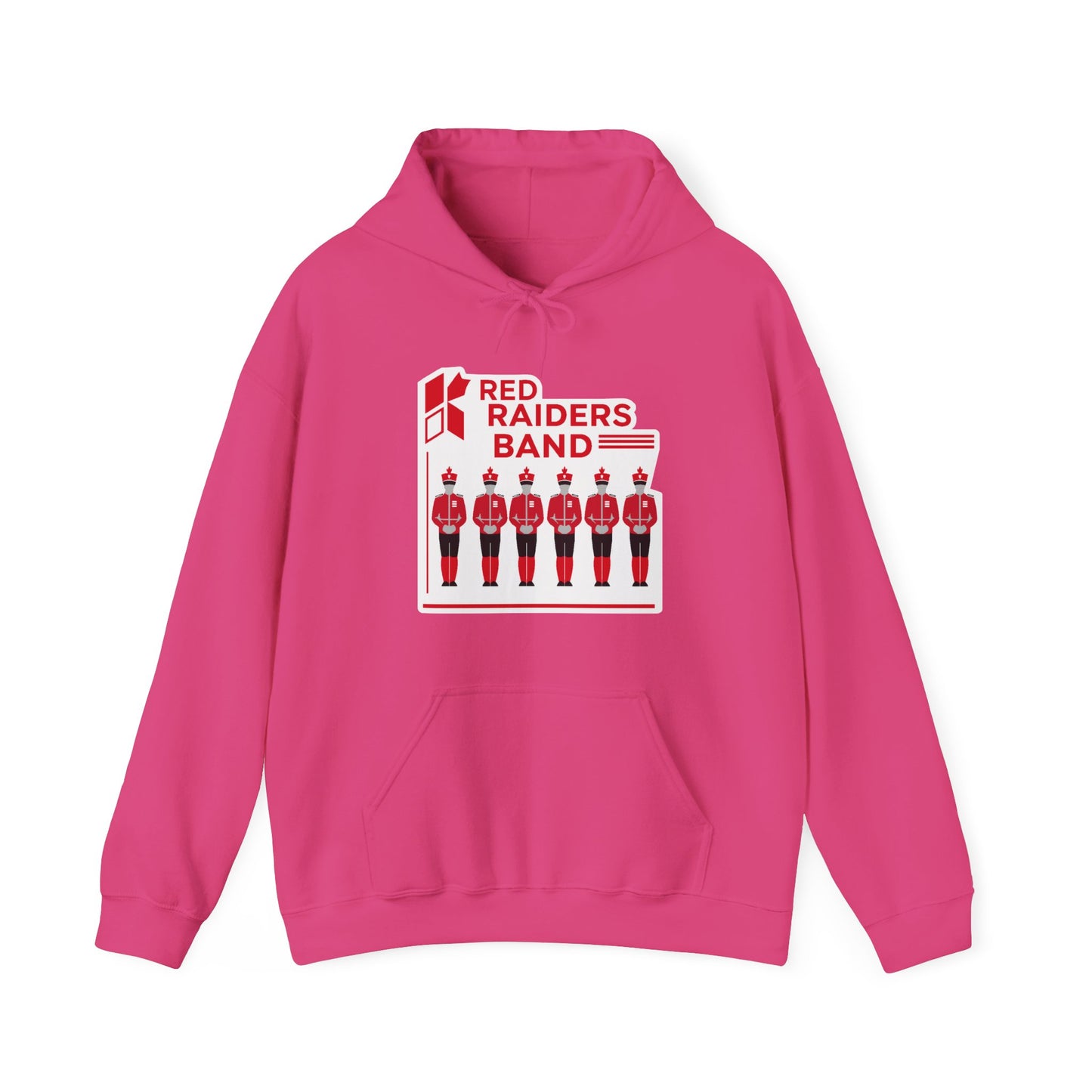Adult Hoodie Sweatshirt \ Marion County Red Raiders Band \ MCB1