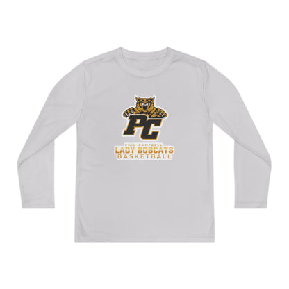 Youth Long Sleeve Tee \ Phil Campbell Bobcats Basketball \ PCBBKG1