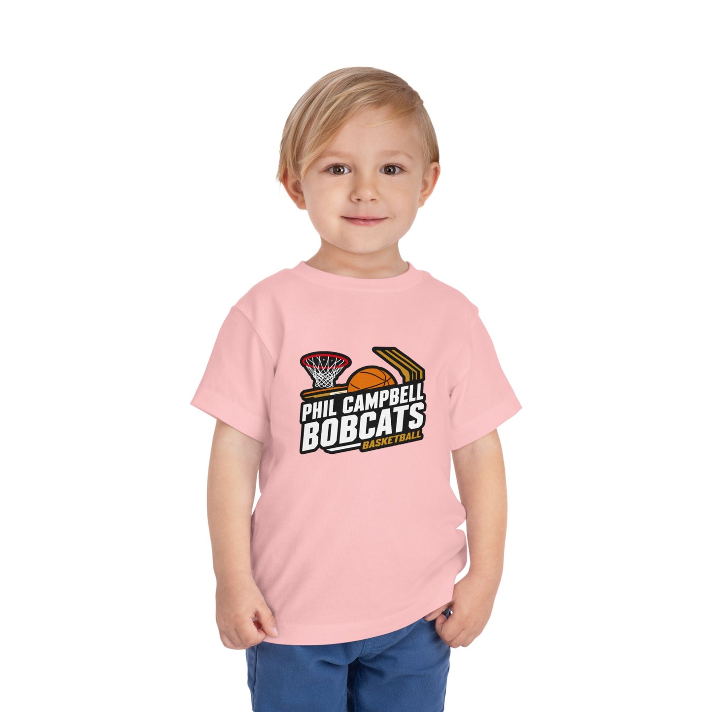 Toddler Tee \ Phil Campbell Bobcats Basketball \ PCBBK1