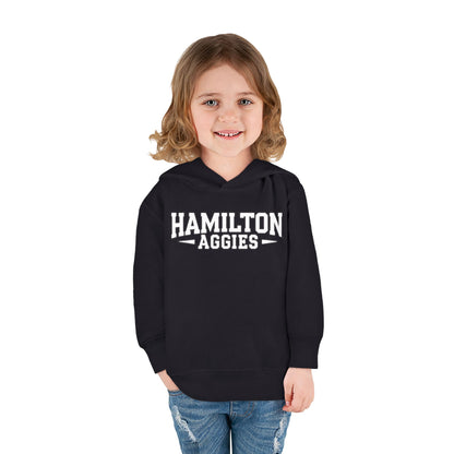 Toddler Hoodie Sweatshirt \ Hamilton Aggies \ HA3