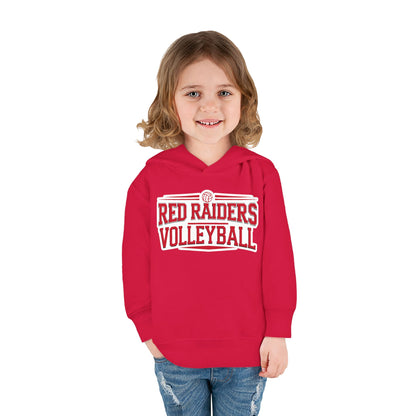 Toddler Hoodie Sweatshirt \ Marion County Red Raiders Volleyball \ MCV2