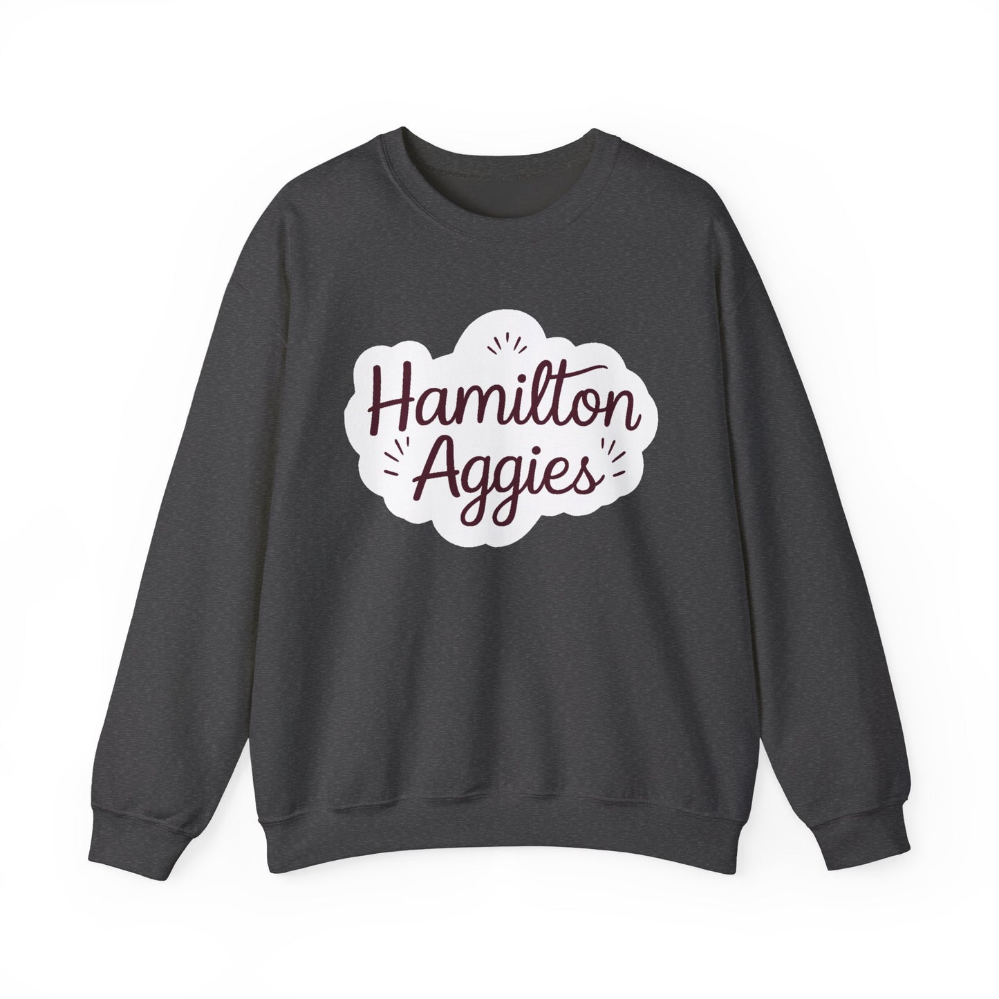 Adult Crewneck Sweatshirt \ Hamilton Aggies \ HAG1