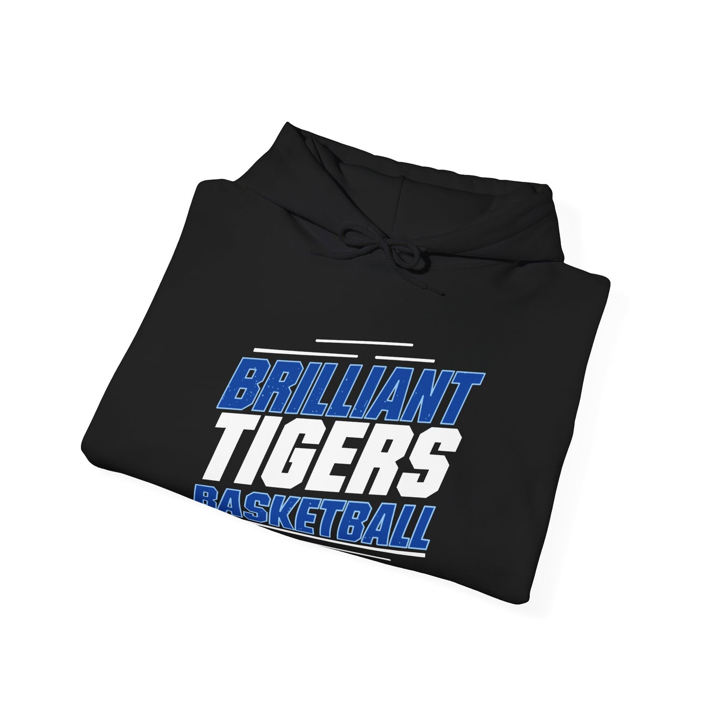 Adult Hoodie Sweatshirt \ Brilliant Tigers Basketball \ BTBK2