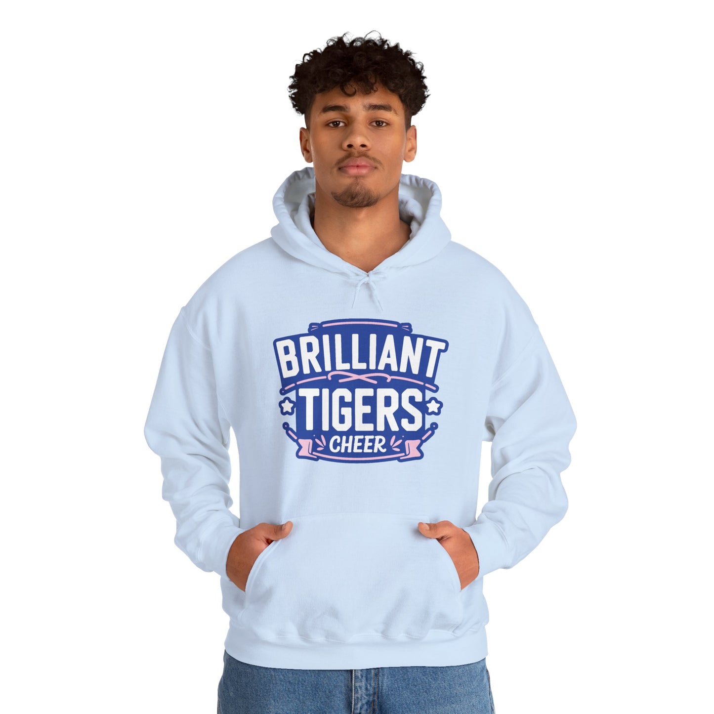 Adult Hoodie Sweatshirt \ Brilliant Tigers Cheer \ BTC2
