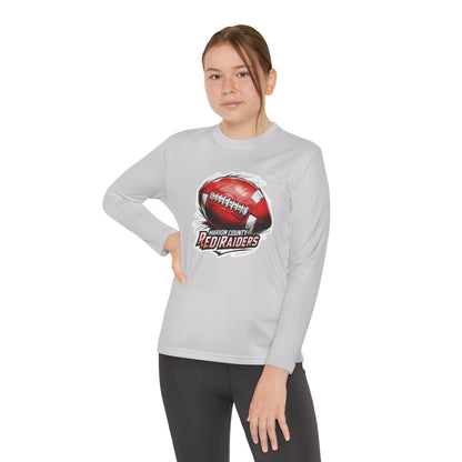 Youth Long Sleeve Tee \ Marion County Red Raiders Football \ MCF1