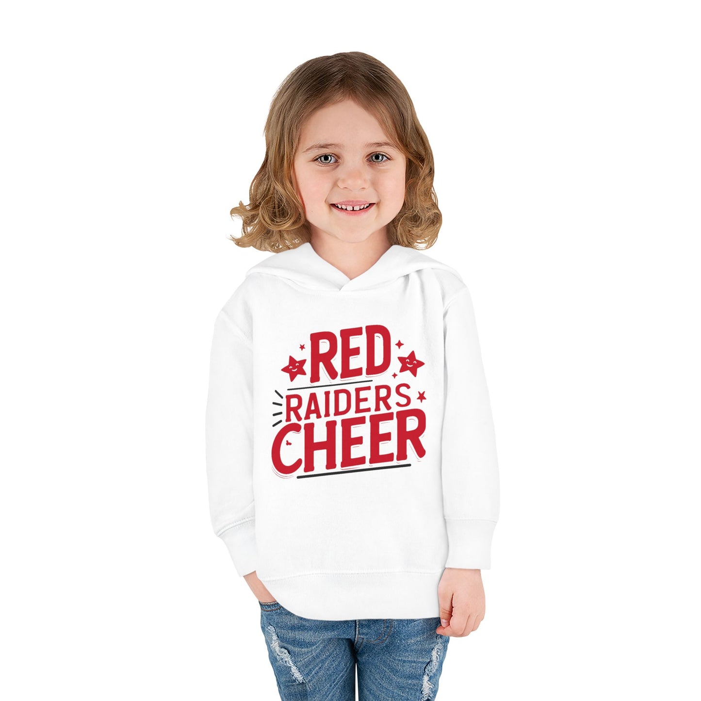 Toddler Hoodie Sweatshirt \ Marion County Red Raiders Cheer \ MCC2