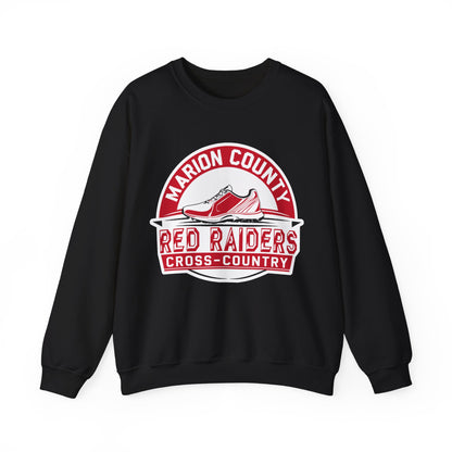 Adult Crewneck Sweatshirt \ Marion County Red Raiders Cross-Country \ MCCC1