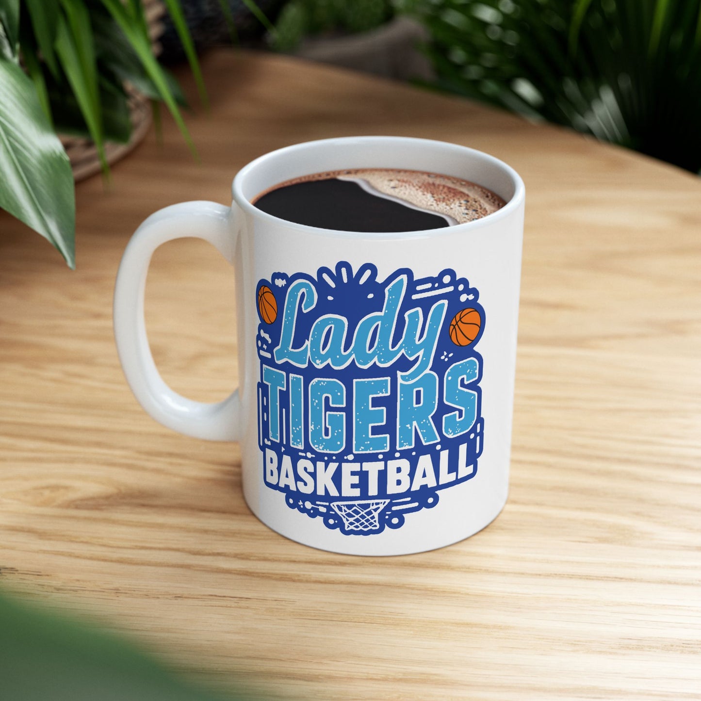 Coffee Mug \ Brilliant Tigers Basketball \ BTBKG1