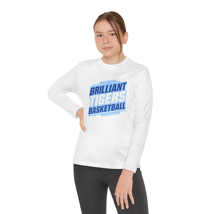 Youth Long Sleeve Tee \ Brilliant Tigers Basketball \ BTBK2