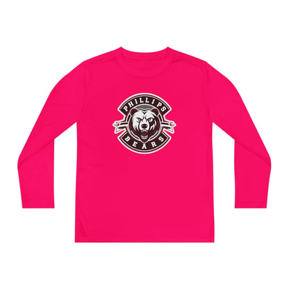Youth Long Sleeve Tee \ Phillips Bears \ PB1