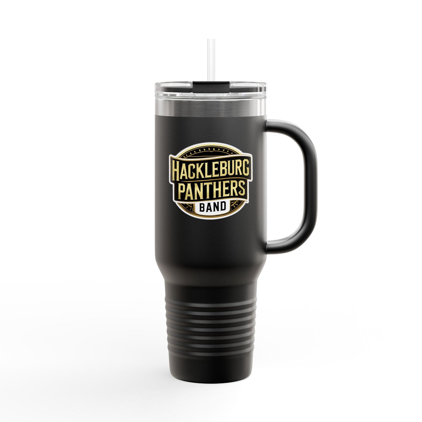 40oz Insulated Tumbler \ Hackleburg Panthers Band \ HPB2
