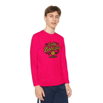 Youth Long Sleeve Tee \ Phil Campbell Bobcats Basketball \ PCBBKG2